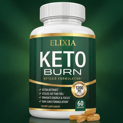Elixia® Keto Burn Control de Hambre y Antojos