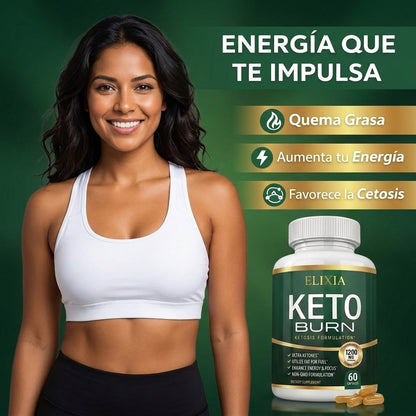 Elixia® Keto Burn Control de Hambre y Antojos